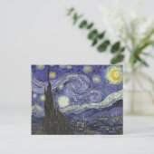 Starry Night Postkarte (Stehend Vorderseite)