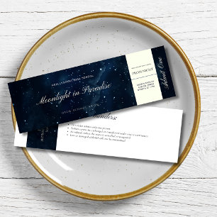 Starry Night Prom Ticket, Nacht unter den Sternen Einladung
