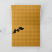 Starry Night Pumpkins Card Karte (Innenseite)