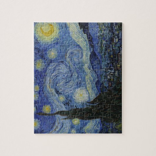 Starry Night Puzzle von Vincent Van Gogh (Vertikal)