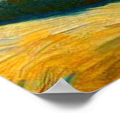 Starry Night Pyramids Sphinx Ägypten Poster (Ecke)