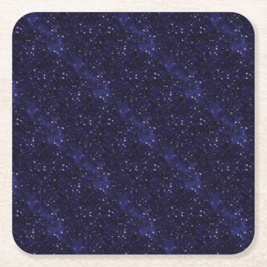 Starry Night Rechteckiger Pappuntersetzer (Vorderseite)