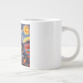 Starry Night Reflection Tasse - Design vom 14. Okt (Rechts)