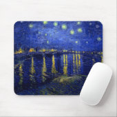Starry Night Rhone von Van Gogh Mousepad (Mit Mouse)