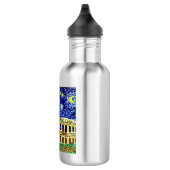 Starry Night Rome Italien Edelstahlflasche (Rechts)