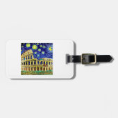 Starry Night Rome Italien Gepäckanhänger (Vorderseite horizontal)