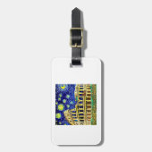 Starry Night Rome Italien Gepäckanhänger (Vorderseite vertikal)