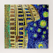 Starry Night Rome Italien Puzzle (Horizontal)