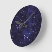 Starry Night Runde Wanduhr (Winkel)