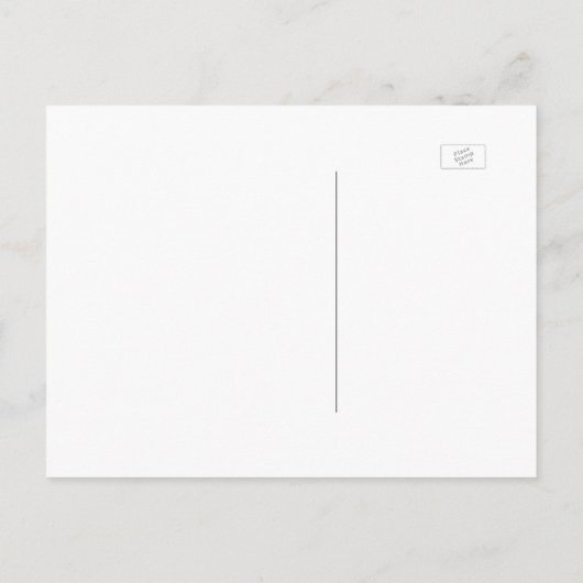 Starry Night Save the Date Ankündigungspostkarte (Rückseite)