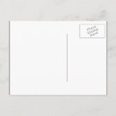 Starry Night, Save the Date Ankündigungspostkarte (Rückseite)