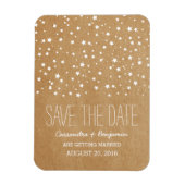 Starry Night Save the Date Premium Magnet (Vertikal)