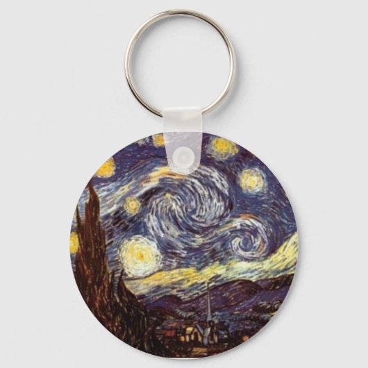 Starry Night Schlüsselanhänger (Vorderseite)