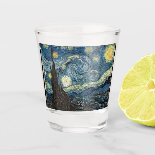 Starry Night Schnapsglas (Vorderseite)