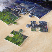 Starry Night - Schnauzer Welpe #10 Puzzle (Seite)