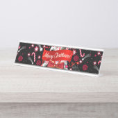 Starry Night Schreibtischnamensplakette (Vorderseite )