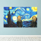 Starry Night Screening Twins Leinwanddruck (Insitu (Holzboden))