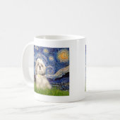 Starry Night - Shih Tzu (Y) Kaffeetasse (Vorderseite Links)