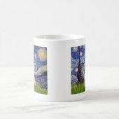 Starry Night - Shih Tzu (Y) Kaffeetasse (Mittel)