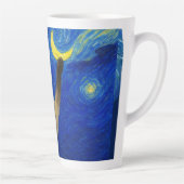 Starry Night Siamese Cat Moon Milchtasse (Rechts)