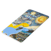 Starry Night Sie sind ein Niedlicher Star Dinos Ma Magnet (Linke Seite)