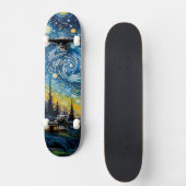 Starry Night Skateboard (Vorderseite)