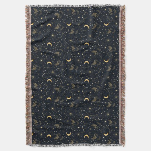 Starry Night Sky Angel Decke (Vorderseite Vertikal)