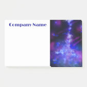Starry Night Sky Blue Saphire Post-it Klebezettel (Vorderseite)