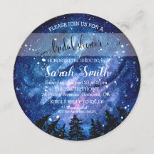 Starry Night Sky Brautparty