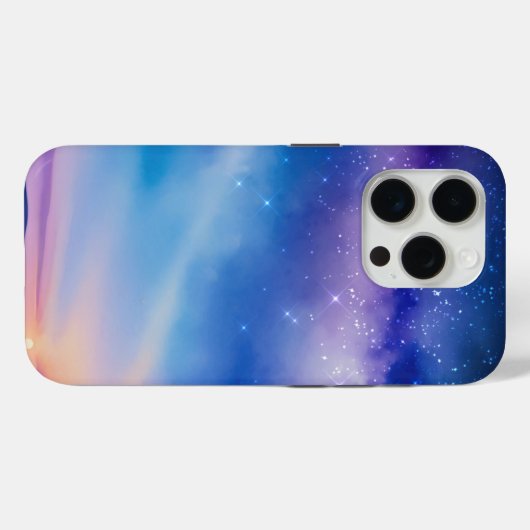 Starry Night Sky Case-Mate iPhone Hülle (Rückseite (Horizontal))