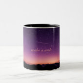Starry Night Sky Coffee Tasse (Mittel)