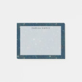 Starry Night Sky | Dunkelblau Post-it Klebezettel (Vorderseite)