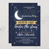 Starry Night Sky Einladung für jede Veranstaltung (Vorne/Hinten)