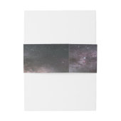 Starry Night Sky Einladungsbanderole (Rückseitenbeispiel)