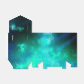 Starry Night Sky Emerald Green Fevor Box Geschenkschachtel (Ungefaltet)