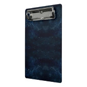 Starry Night Sky , Galaxy Space Celestial Mini Klemmbrett (Gewinkelt2)