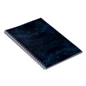 Starry Night Sky , Galaxy Space Celestial Notizblock (Rechte Seite)