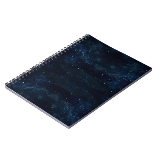 Starry Night Sky , Galaxy Space Celestial Notizblock (Linke Seite)