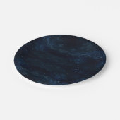 Starry Night Sky , Galaxy Space Celestial Pappteller (Schrägansicht)