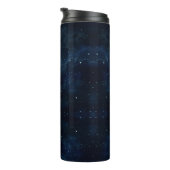 Starry Night Sky , Galaxy Space Celestial Thermosbecher (Nach rechts gedreht)