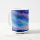 Starry Night Sky Kaffeetasse (Vorderseite Links)