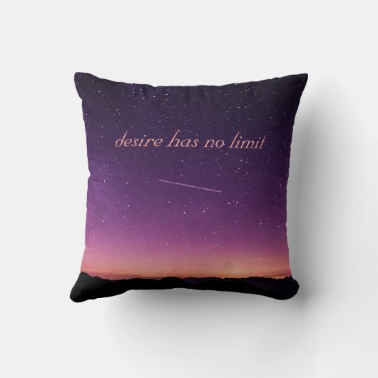 Starry Night Sky   Kissen (Rückseite)