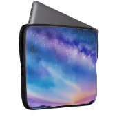 Starry Night Sky Laptopschutzhülle (Vorne Rechts)