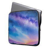 Starry Night Sky Laptopschutzhülle (Vorderseite Links)
