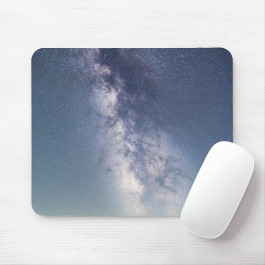 Starry Night Sky Milky Way Mousepad (Mit Mouse)