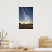 Starry Night Sky Milky Way Poster (Küche)