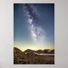 Starry Night Sky Milky Way Poster