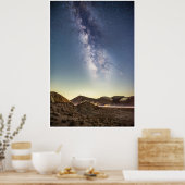 Starry Night Sky Milky Way Poster (Küche)