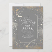 Starry Night Sky Moon Mystical Celestiday