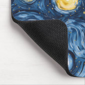 Starry Night Sky Mousepad (Ecke)